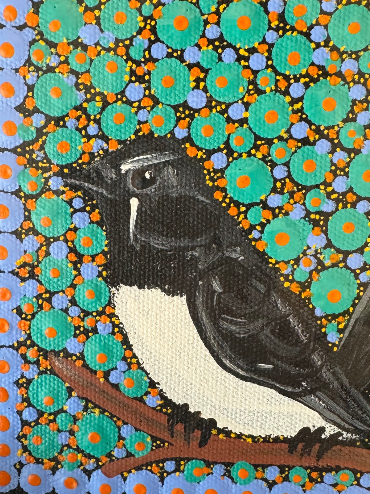 Kathleen Buzzacott - Willy Wagtail - Small, Framed .282