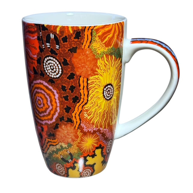 Bone China Mug - Damien & Yilpi Marks