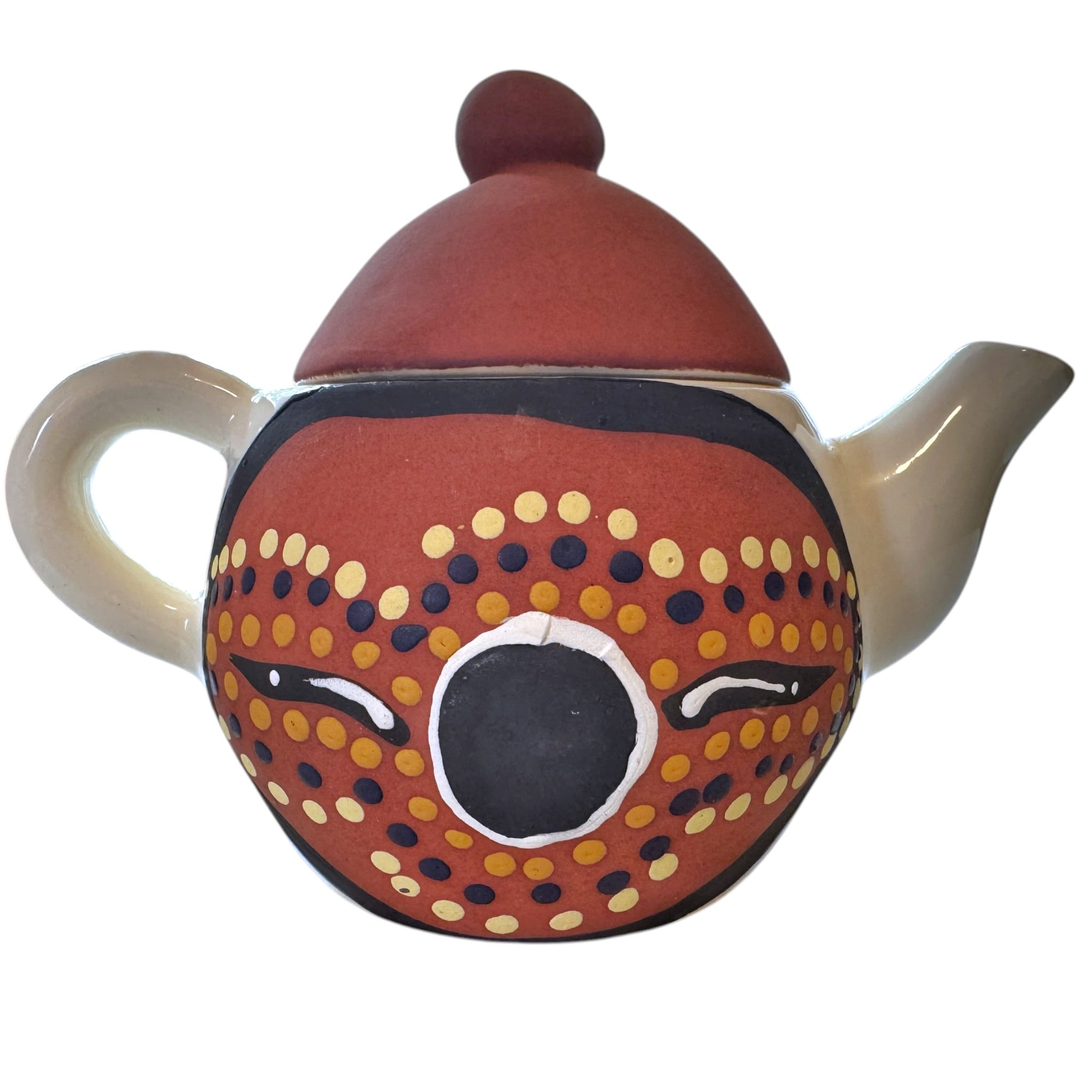 Tea Pot Medium - Barbara Richards - Gathering .01