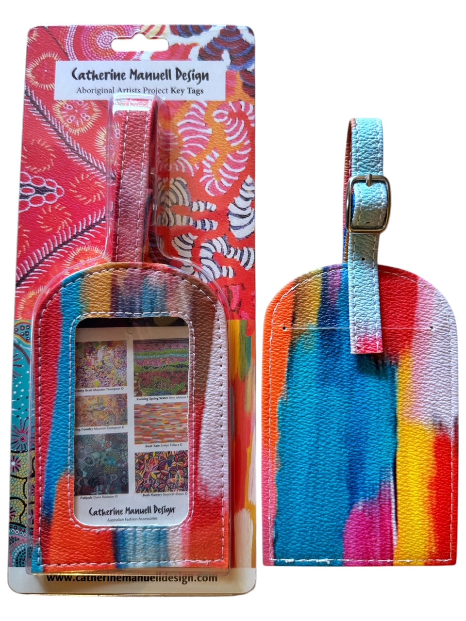 Luggage Tag - Evelyn Pultara - Bush Yams