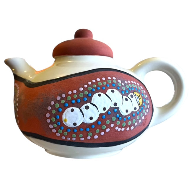 Tea Pot Large - Barbara Richards - Witchetty Grubs