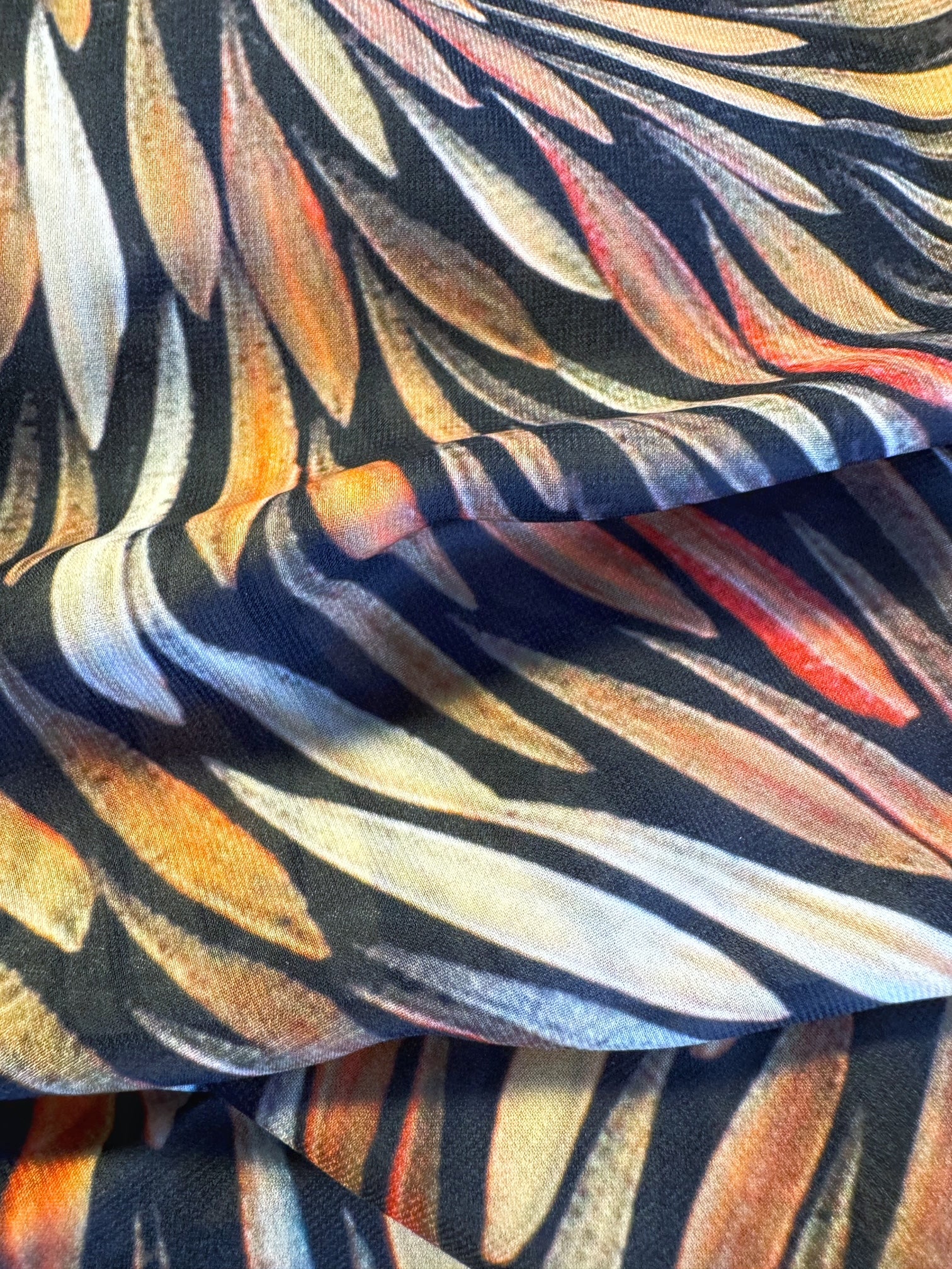 Silk Scarf - Sharon Numina - Bush Medicine Leaves