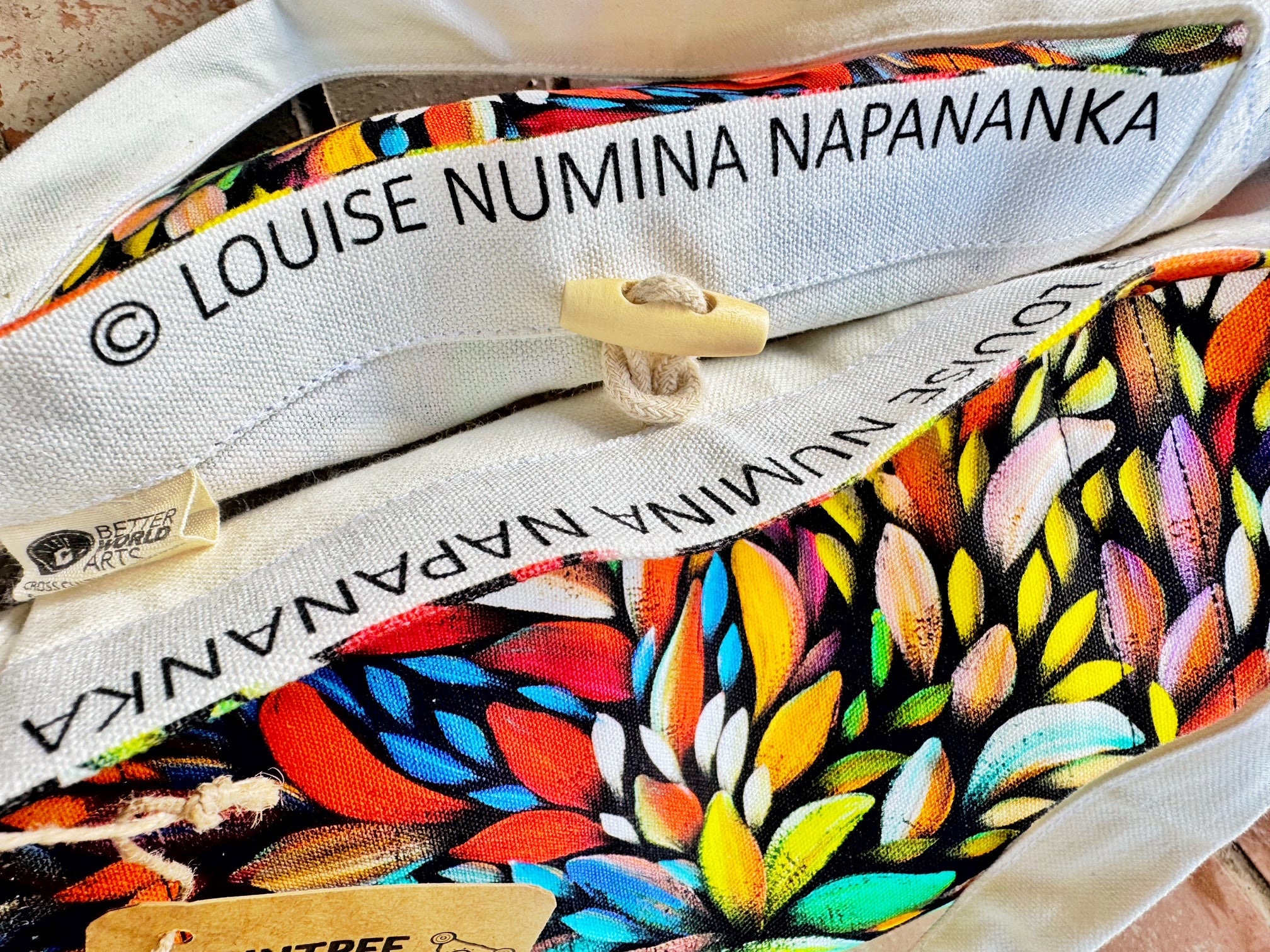 Big Tote Bag - Louise Numina Napananka