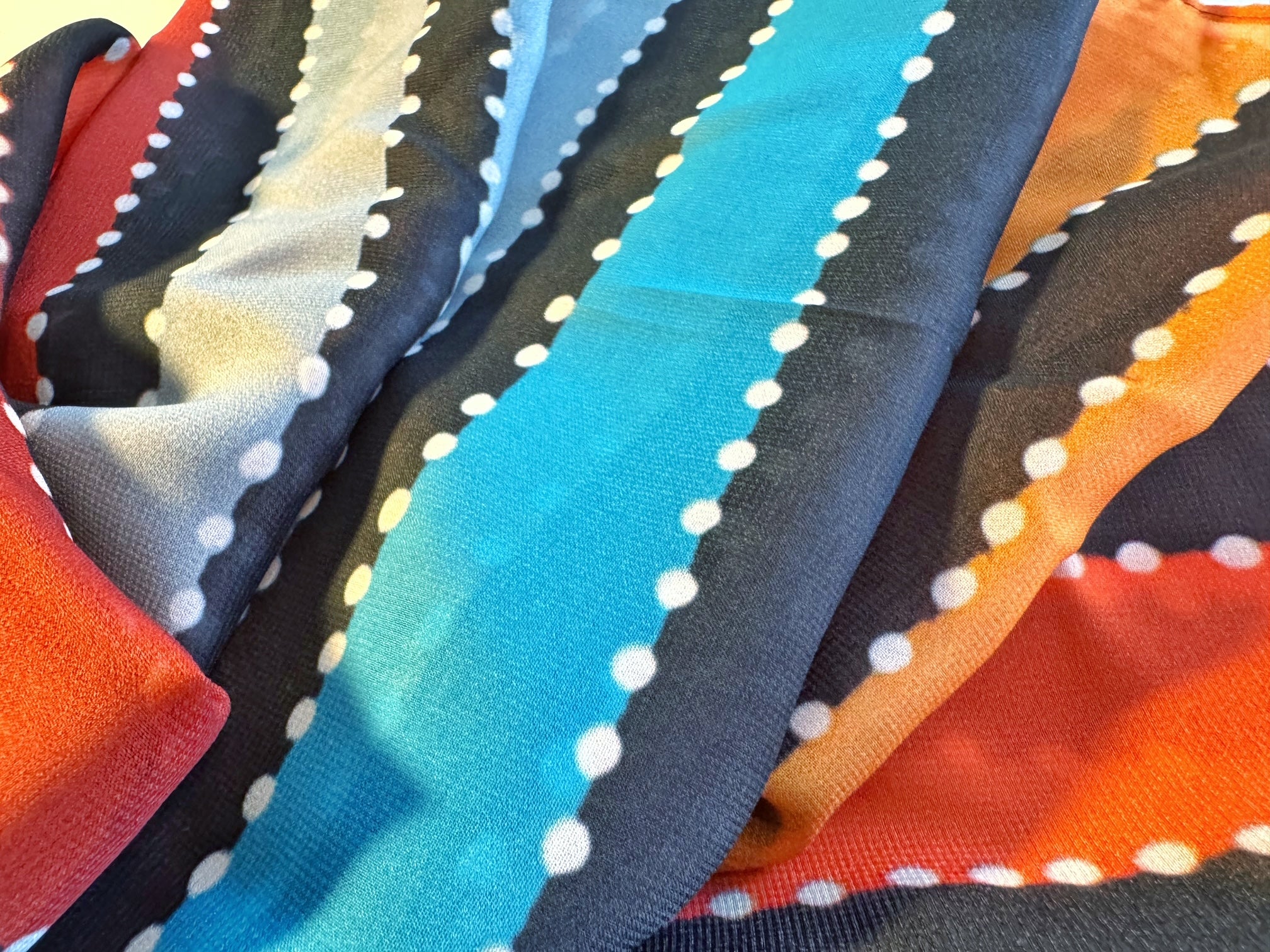 Silk Scarf - Jacinta Numina Waugh - Emu Dreaming