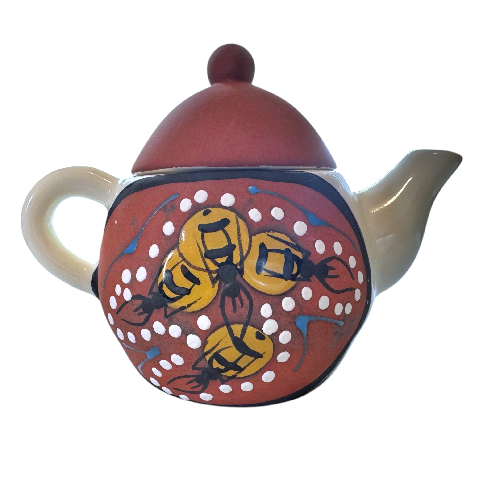 Tea Pot Medium - Barbara Richards - Honey Ants .01