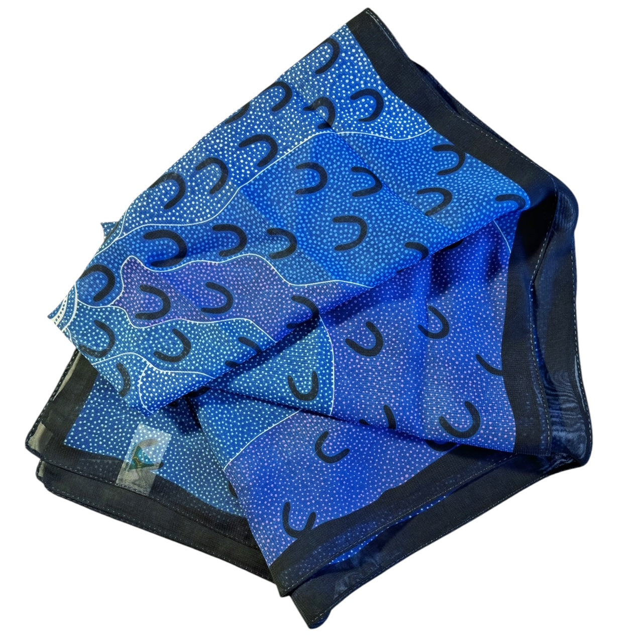 Scarf - Maureen Hudson Nampajimpa - Blue