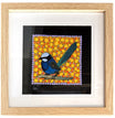 Kathleen Buzzacott - Blue Fairy Wren, Male - Small, Framed .200