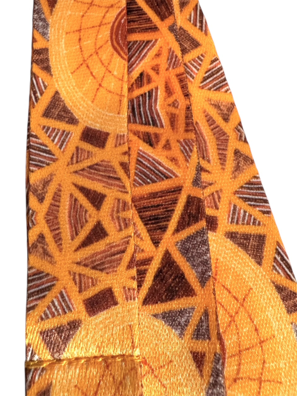 Lanyard - Susan Wanji Wanji - Yellow - Munupi Arts