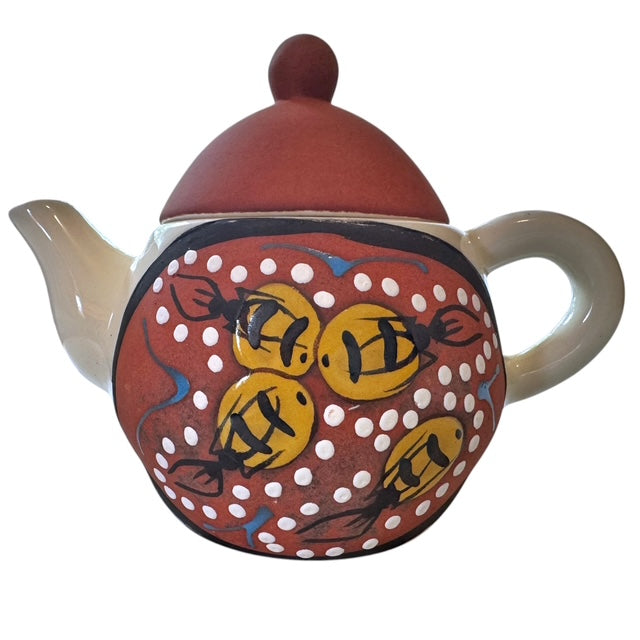 Tea Pot Medium - Barbara Richards - Honey Ants .01