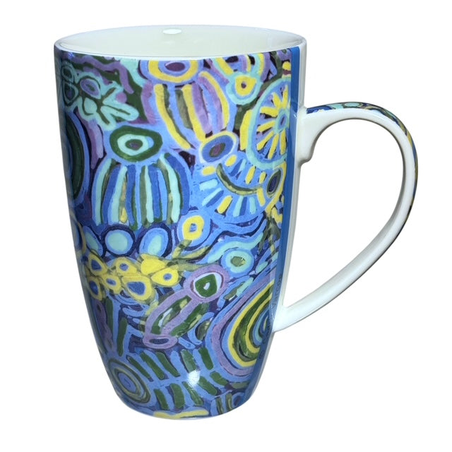 Bone China Mug - Cedric Varcoe - Green