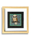 Kathleen Buzzacott - Boobook Owl - Small, Framed .010