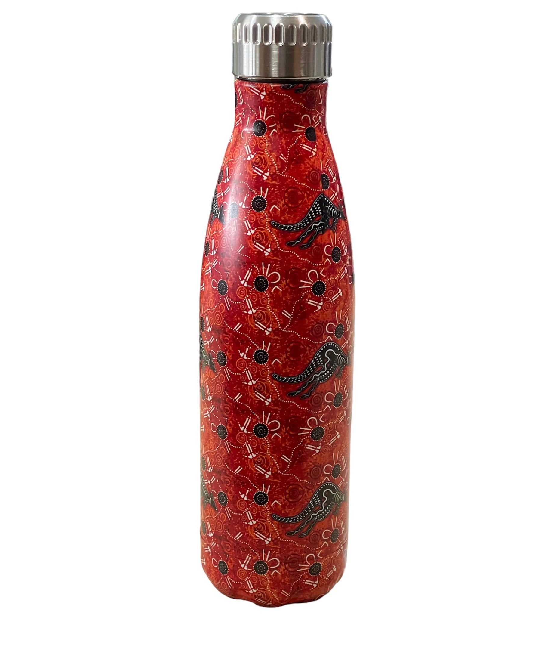 Water Bottle - Chern'ee Sutton Red Kangaroo