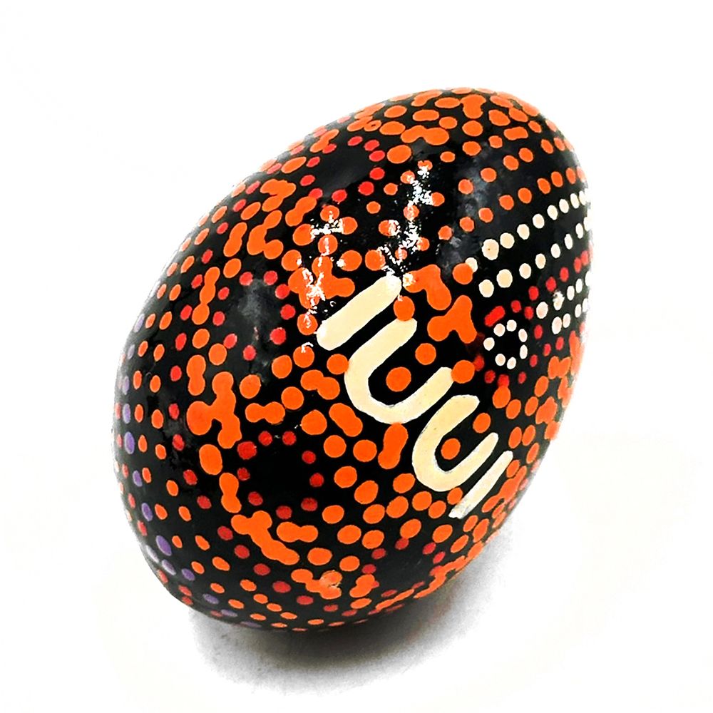 Ornamental Egg - Julie Woods - Kunga Kutjara