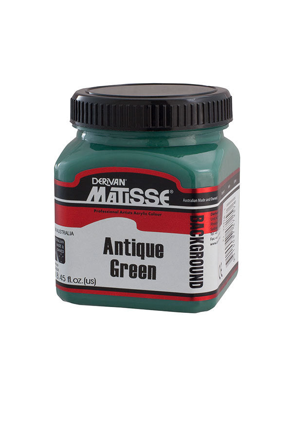 Matisse Acrylic Background Paint - Antique Green
