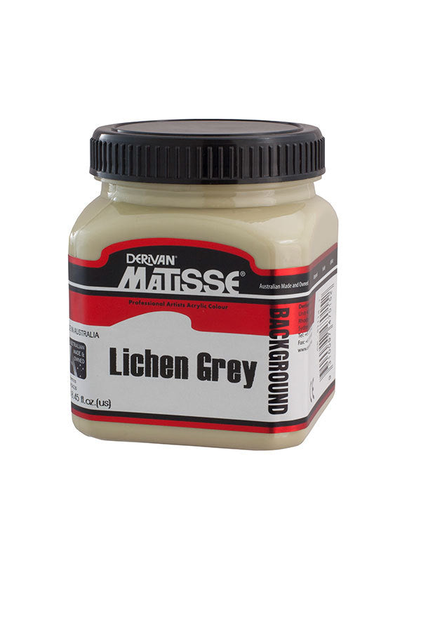 Matisse Acrylic Background Paint - Lichen Grey