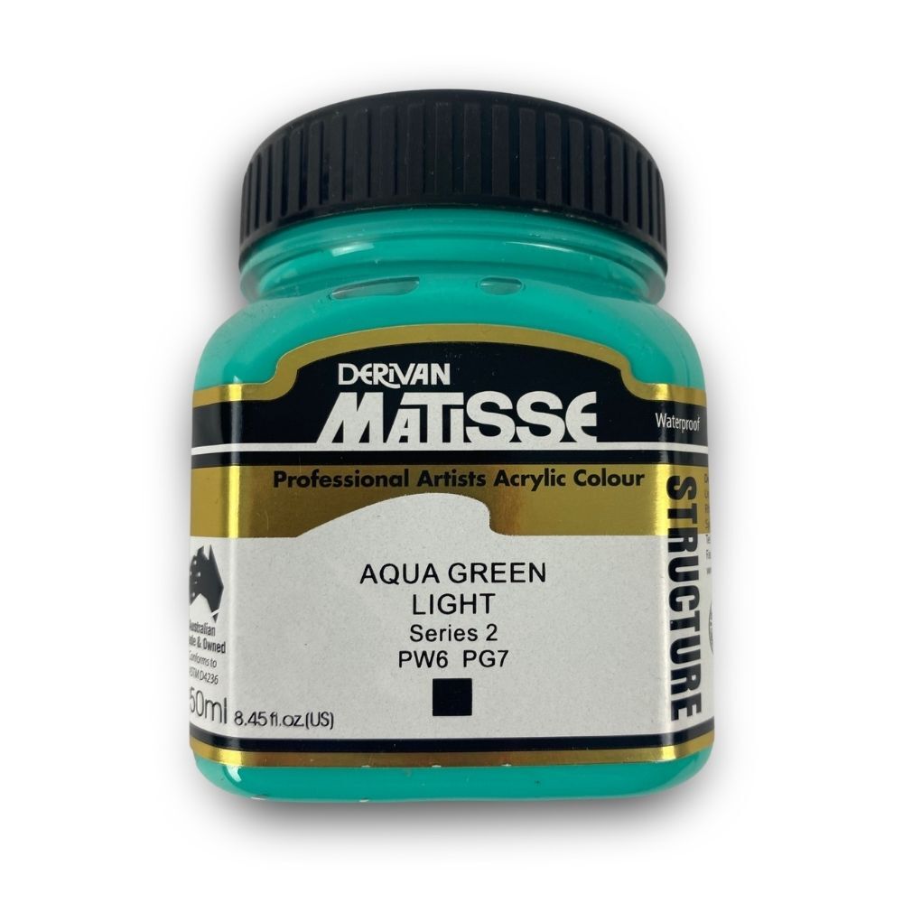 Matisse Acrylic Paint - Aqua Green Light