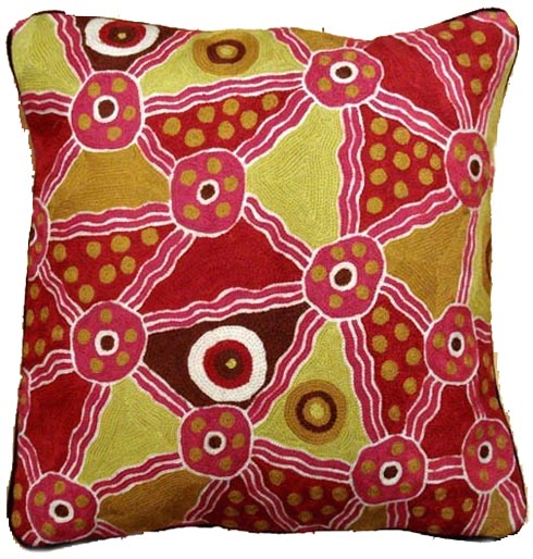 Woollen Cushion Cover - Jane Oliver - Waterholes