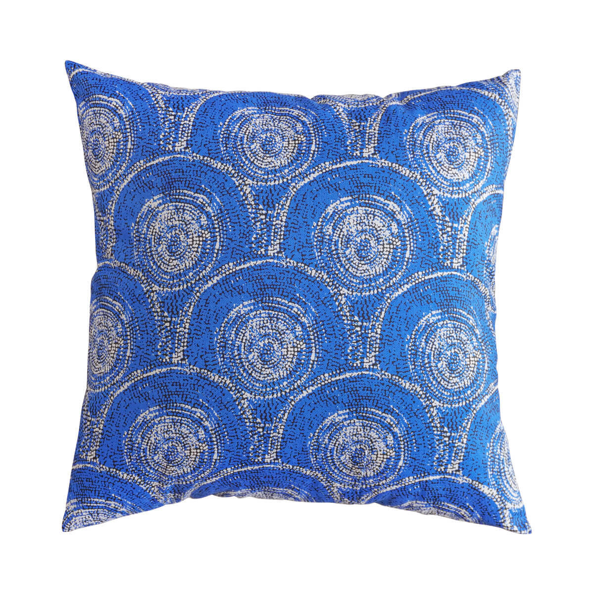 Cushion Cover Cotton Canvas - Sabrina Robertson - Blue