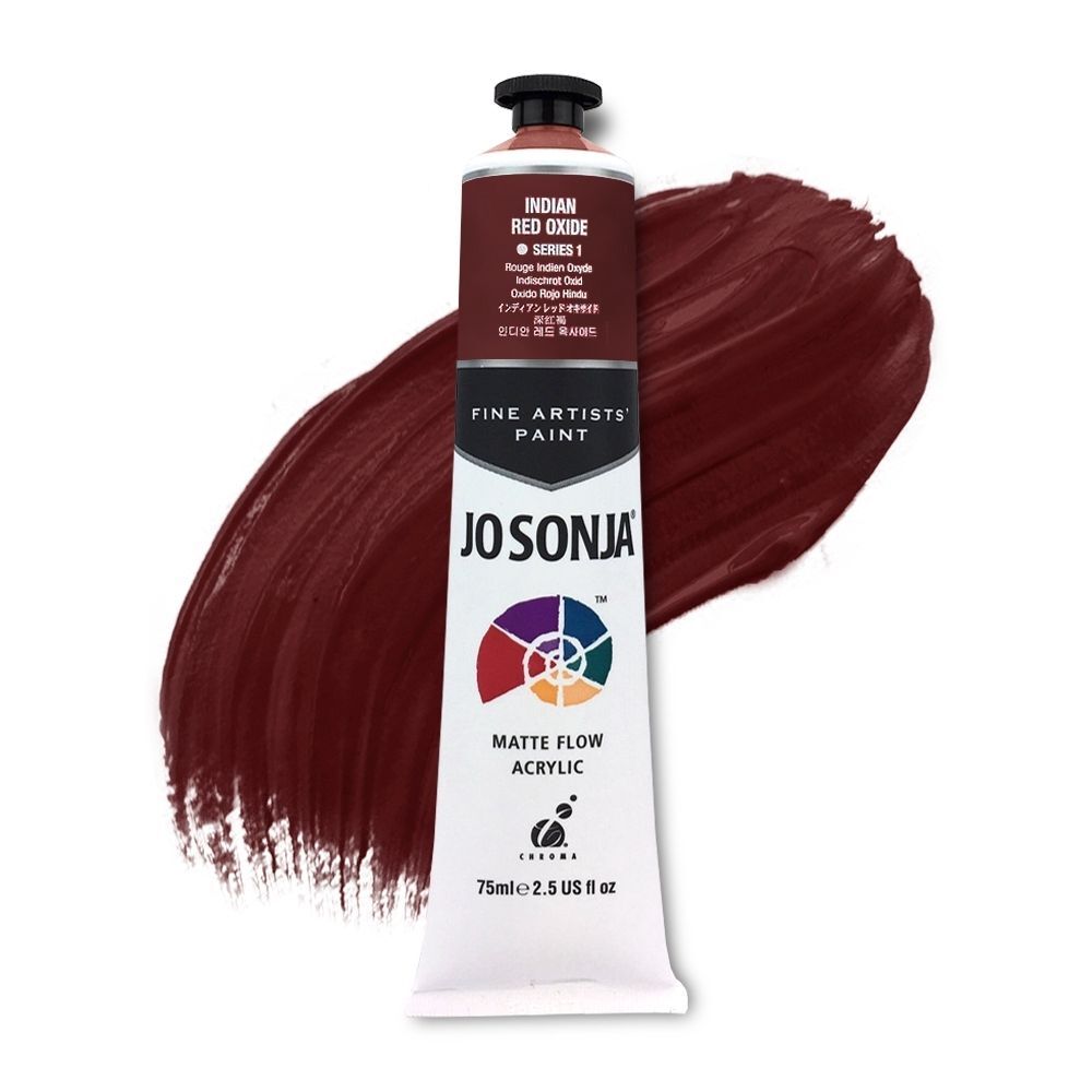 Jo Sonja's Artist Acrylic Paint - Indian Red Oxide - 75ml
