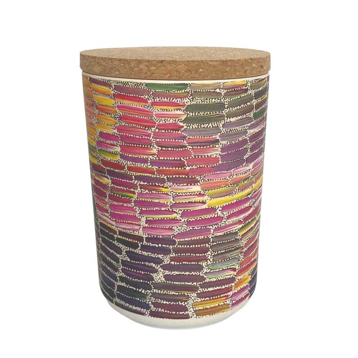 Bamboo Food Canisters - Jeannie Mills Pwerle