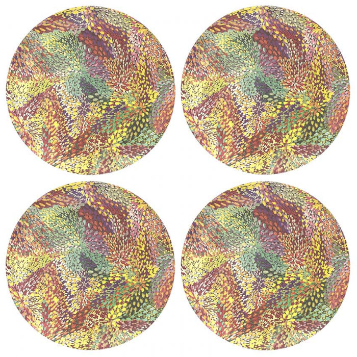 Bamboo Plate Set - Janelle Stockman - Multi