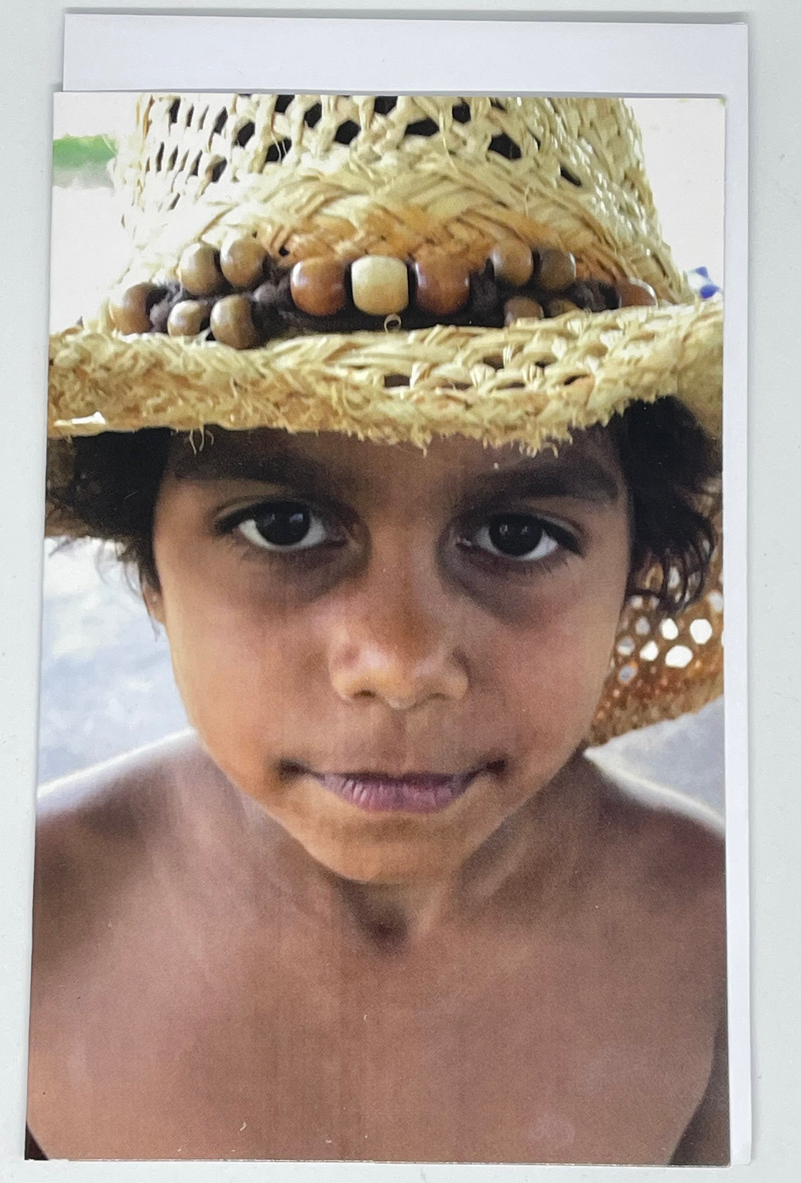 Greeting Card - Aboriginal Child