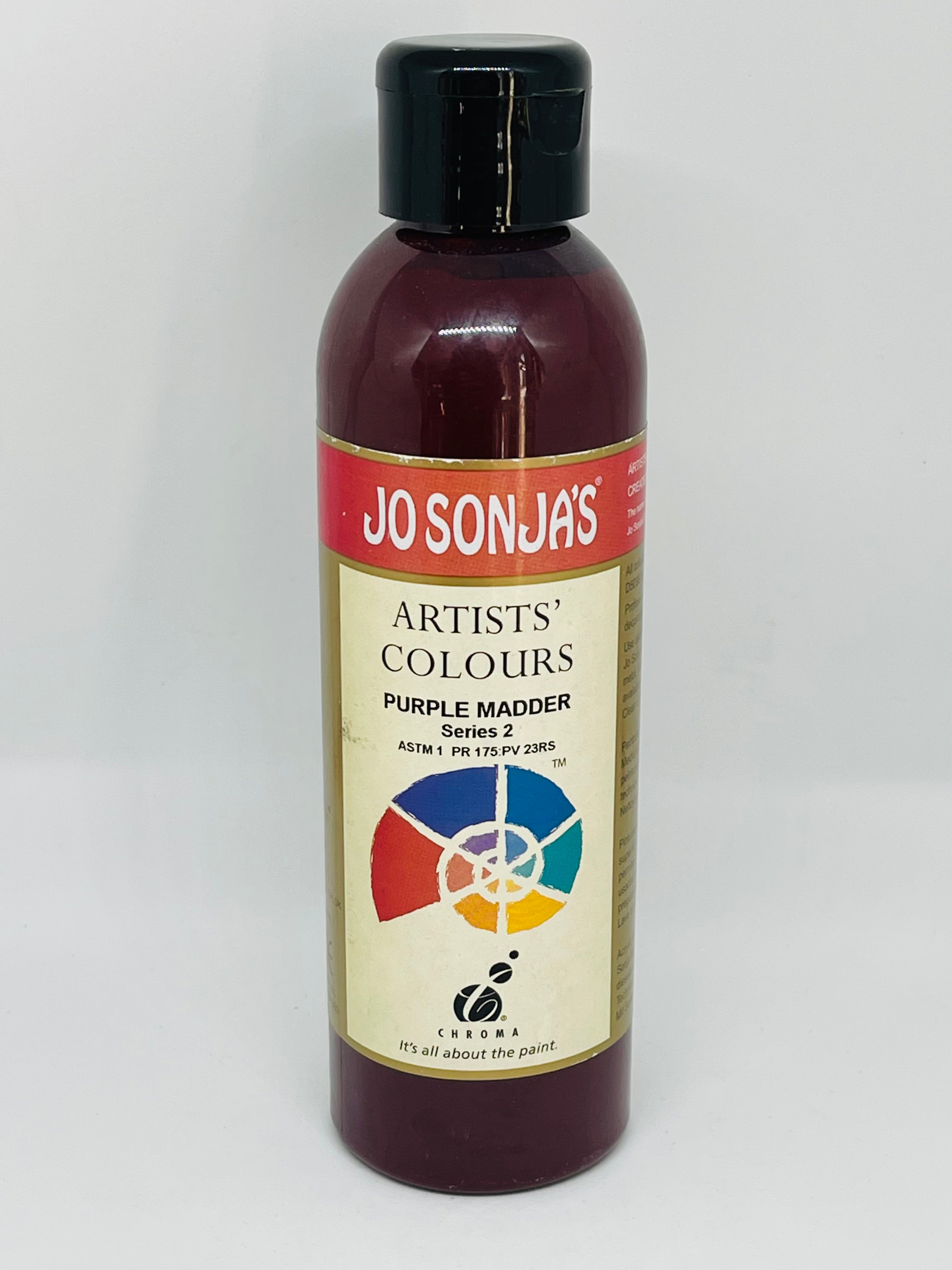 Jo Sonja's Artist Acrylic Paint - Purple Madder - 250ml