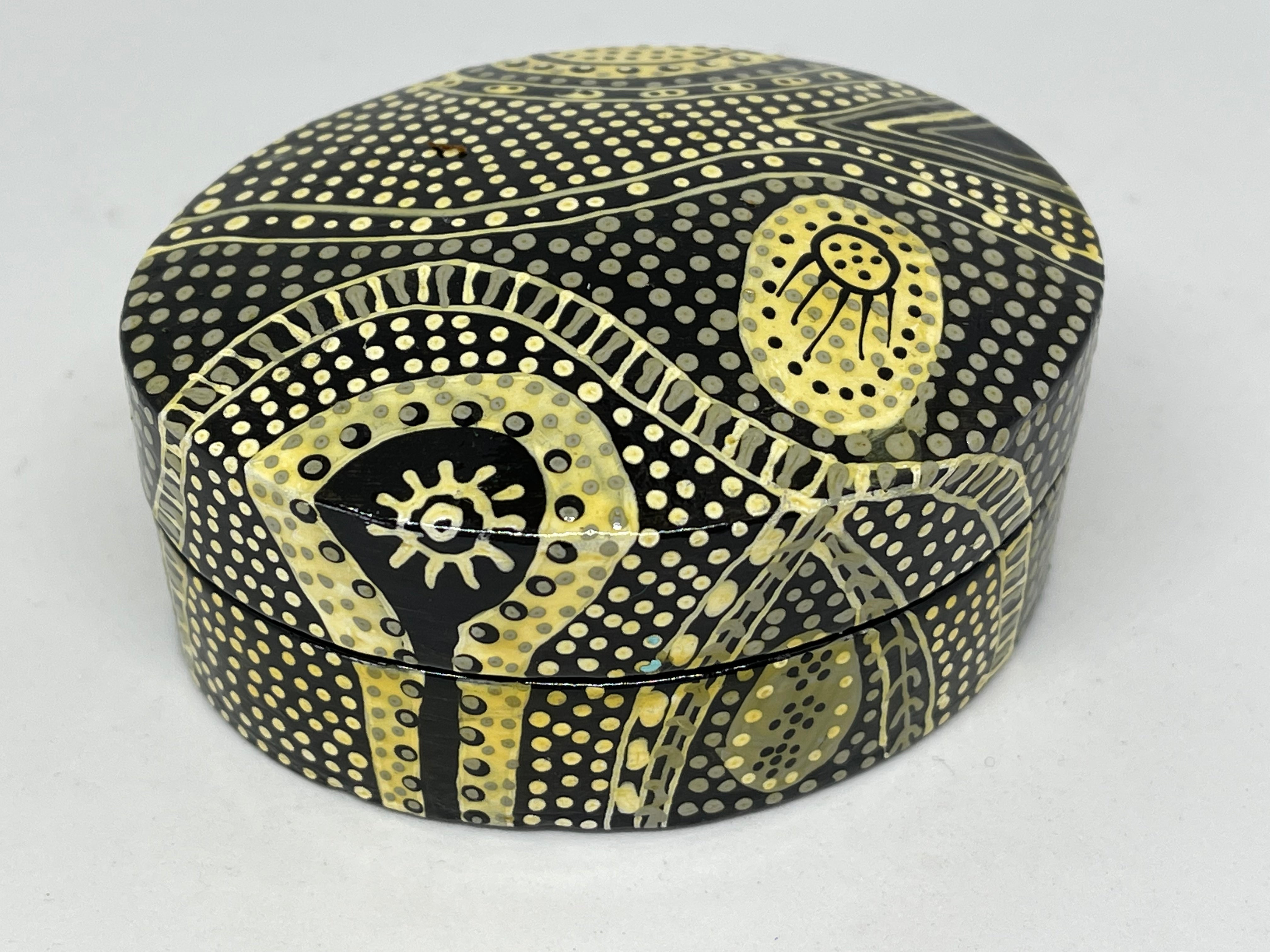 Decorative Box - Lee Anne Hall - Black