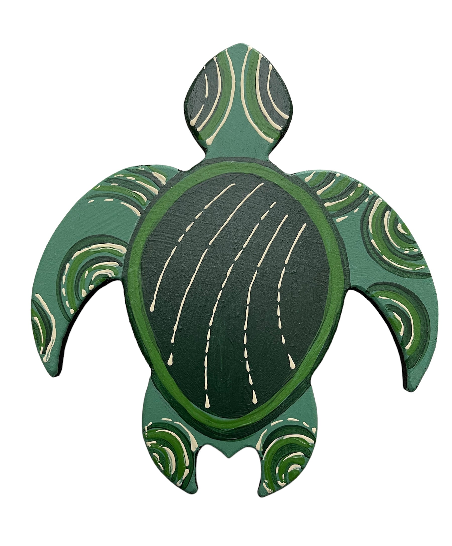 Turtle Ornament - Deidre Burgoyne Rosier 14cm