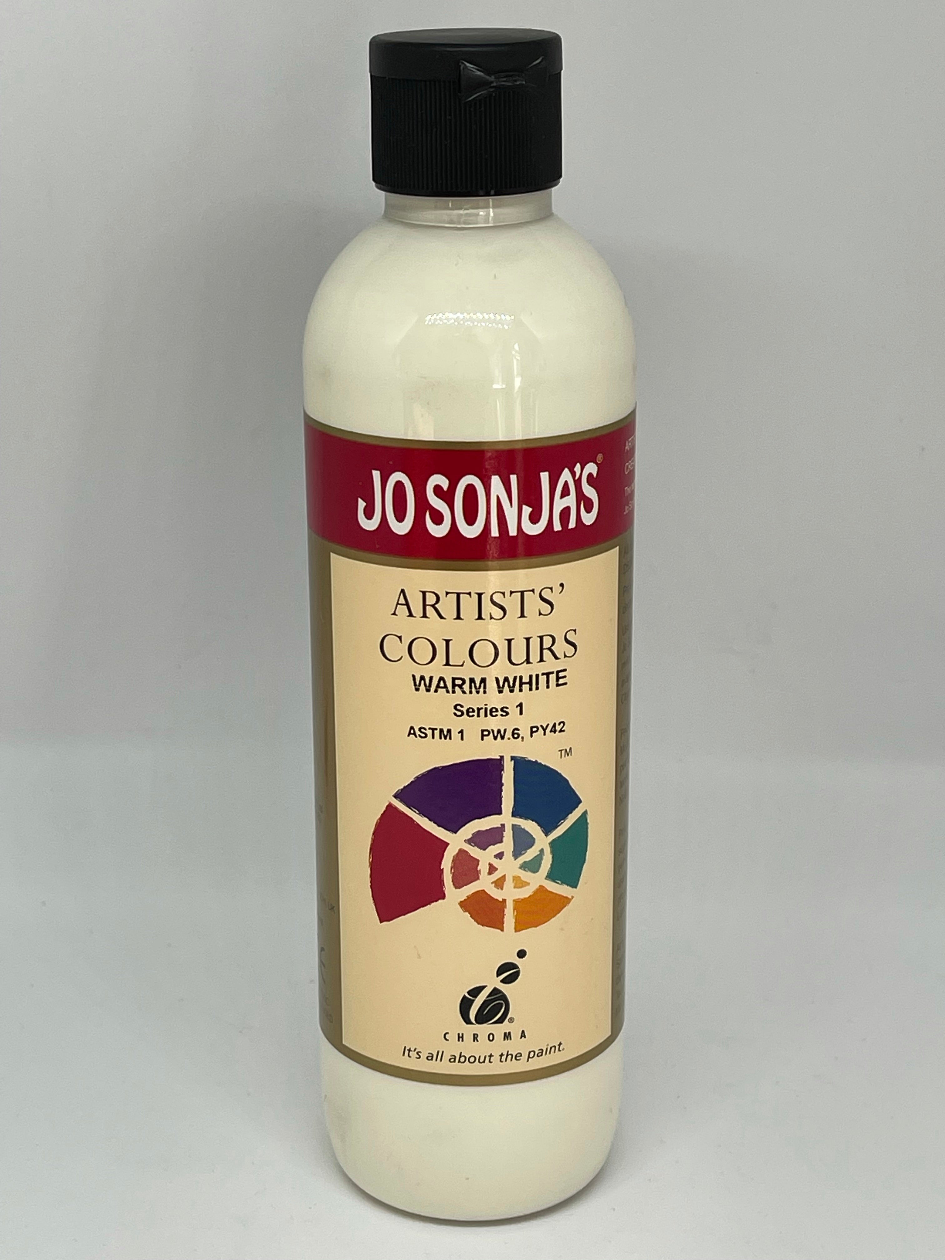 Jo Sonja's Artist Acrylic Paint - Warm White - 250ml