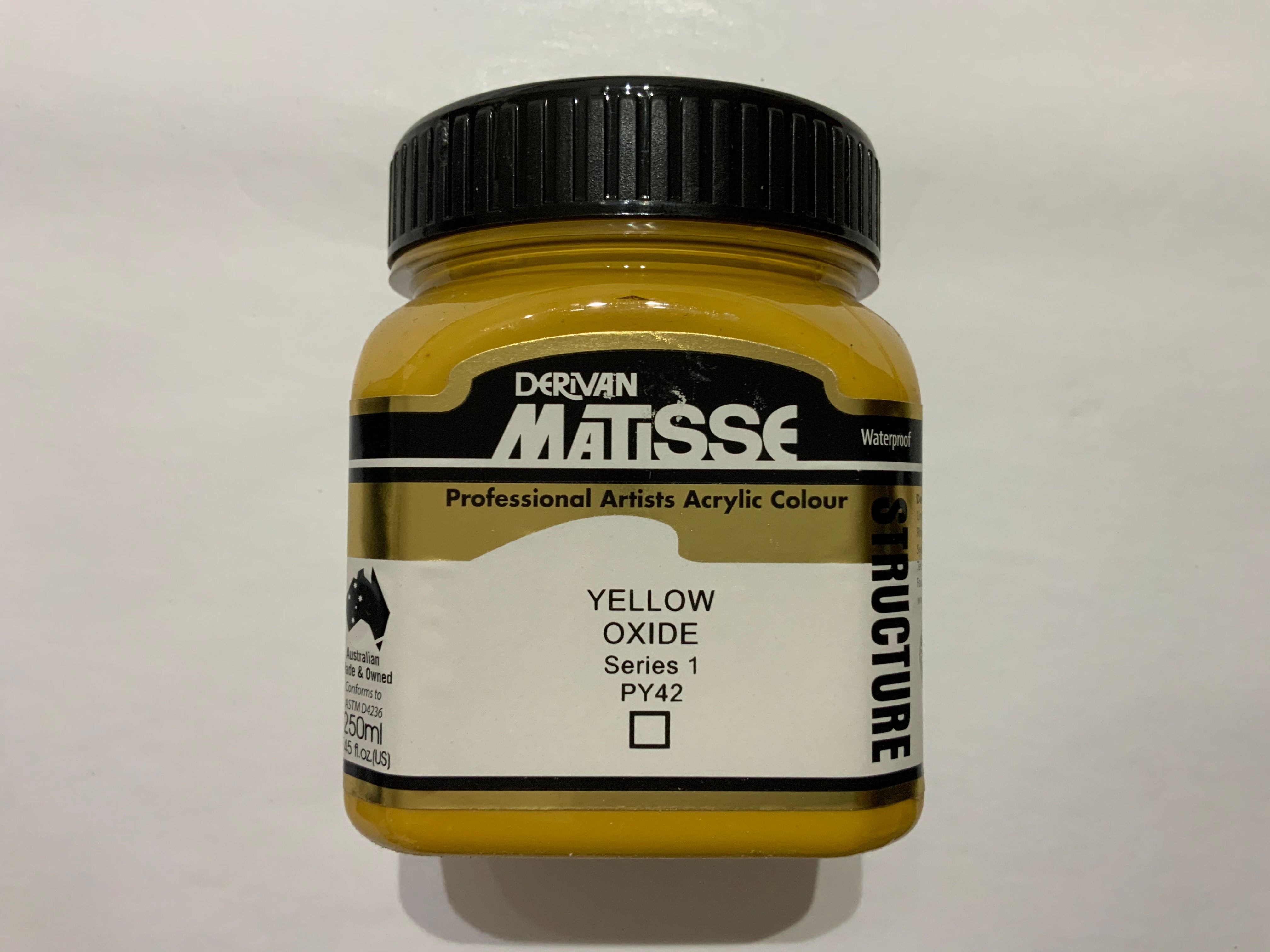 Matisse Acrylic Paint - Yellow Oxide