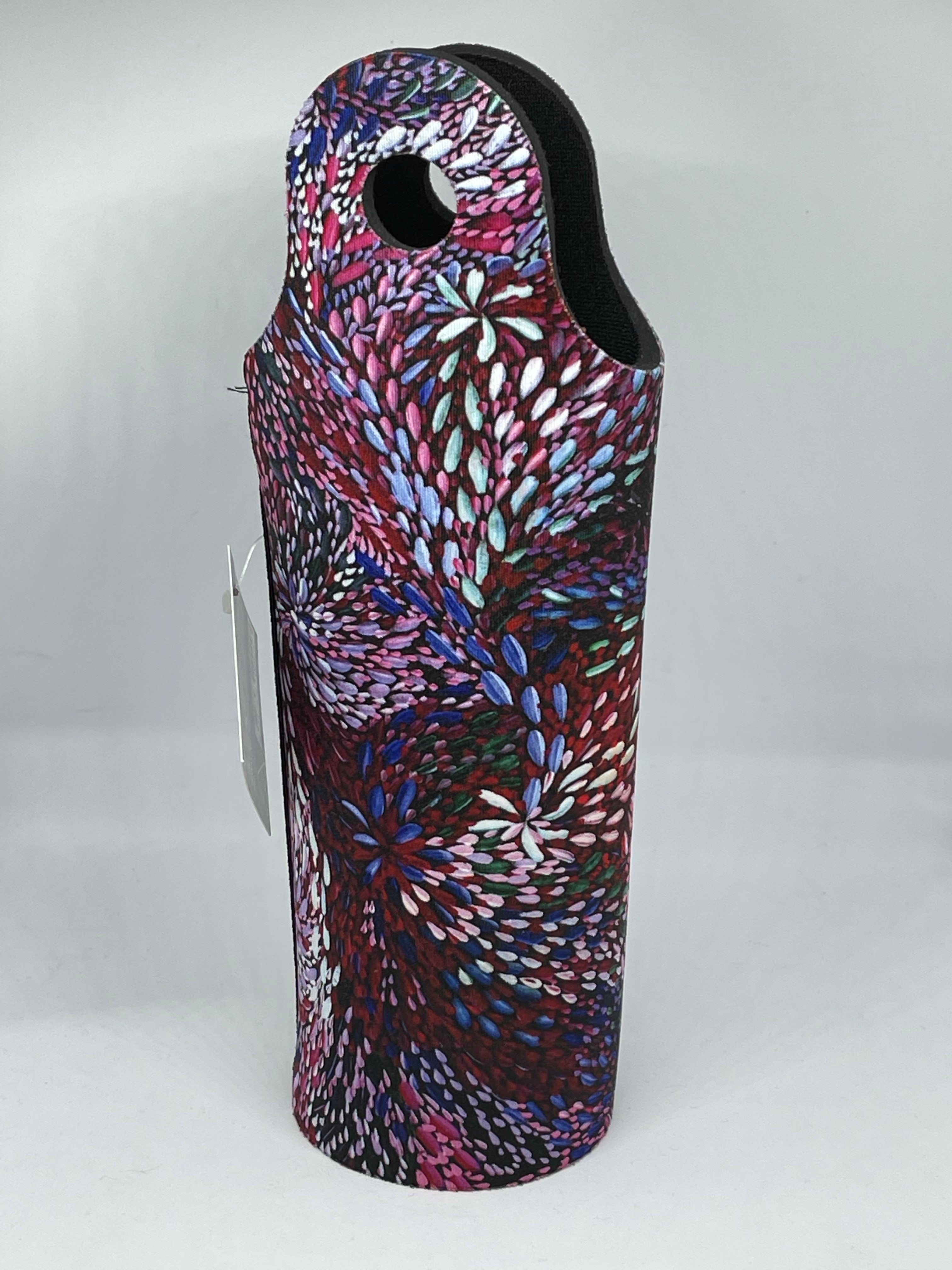 Water Bottle Cooler - Janelle Stockman - Purple