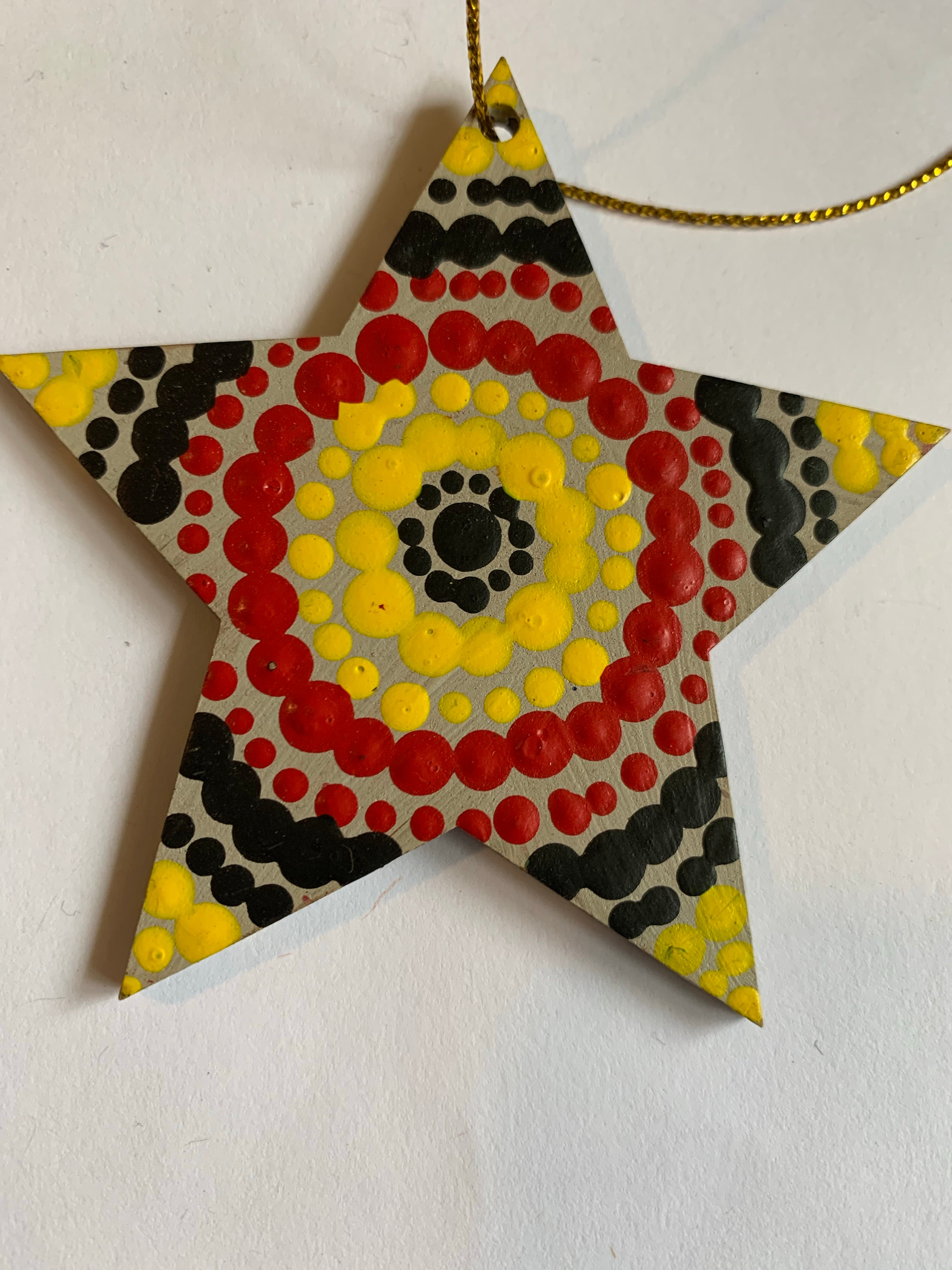 Hand Painted Decoration - Star