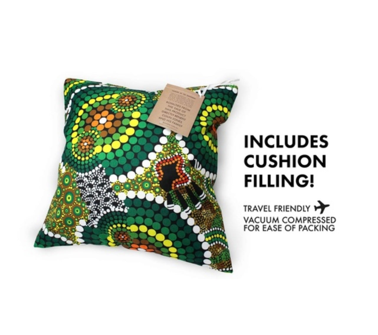 Cushion - Colin Jones - Colours of the Rainforest