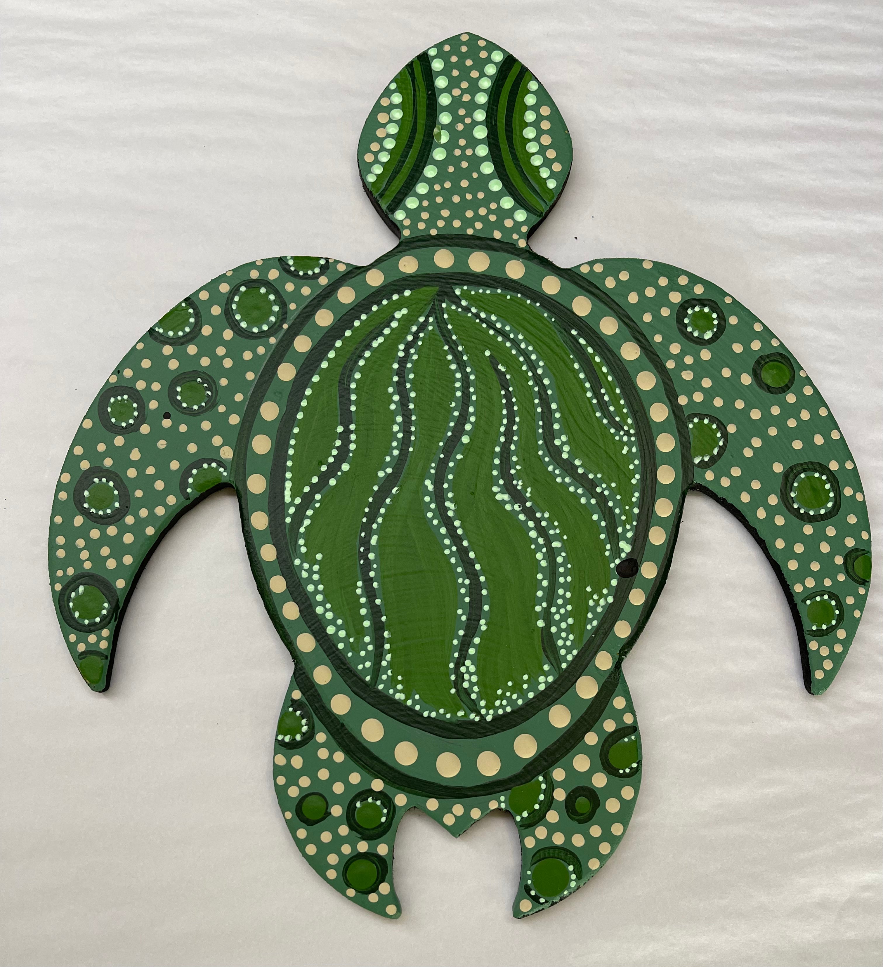 Turtle Ornament - Deidre Burgoyne Rosier 21cm