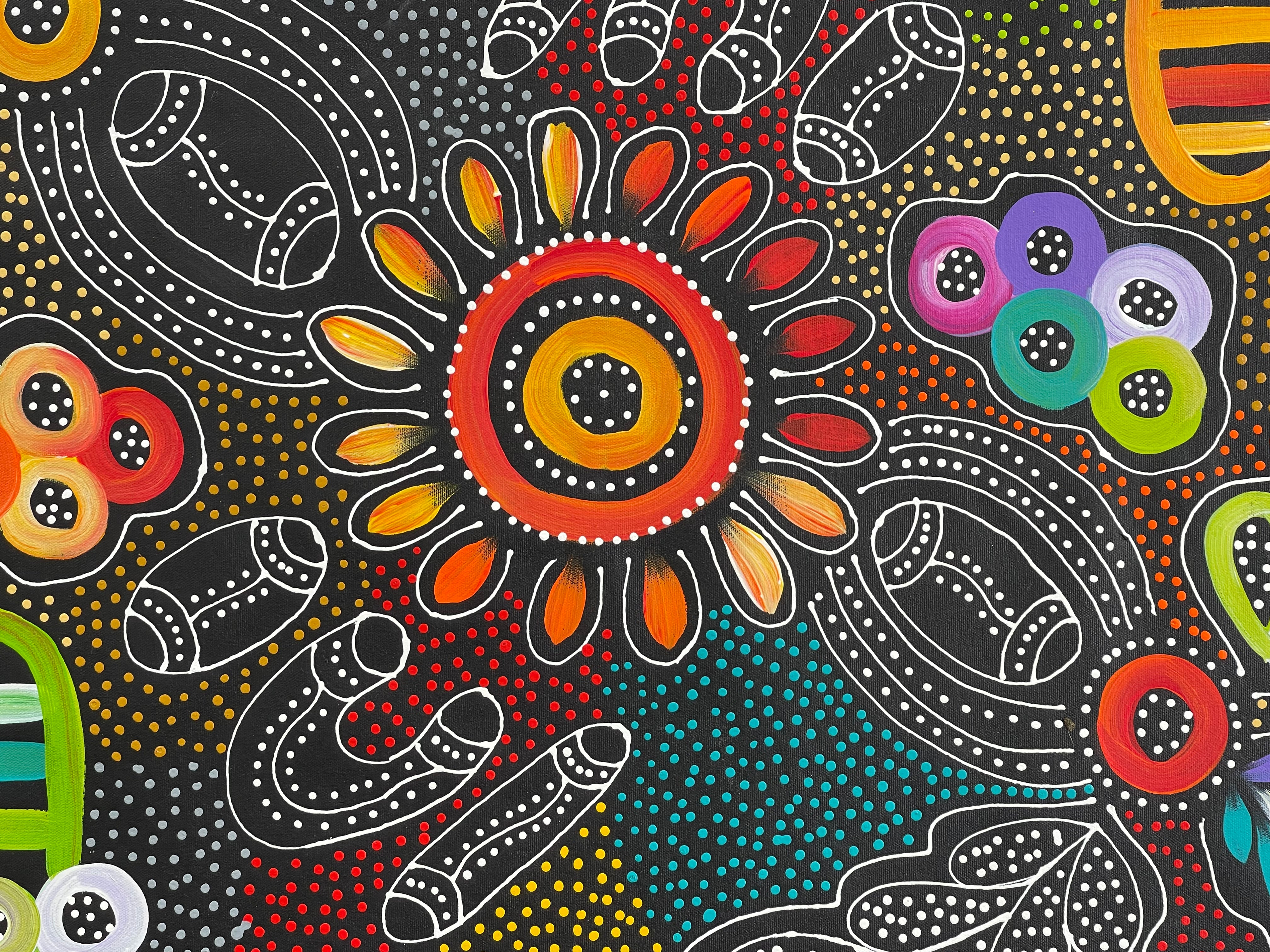 Jacinta Numina - My Country Atnangkerre - 96x70cm .78-3