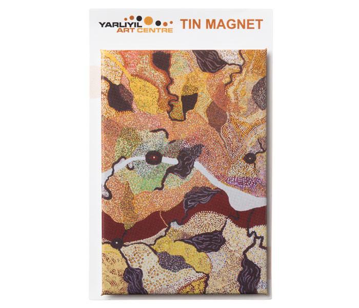 Tin Magnet - Susan Peters